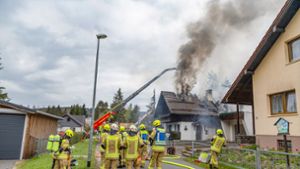 Brand in Schmiedefeld: Wohnhaus geht in Flammen auf